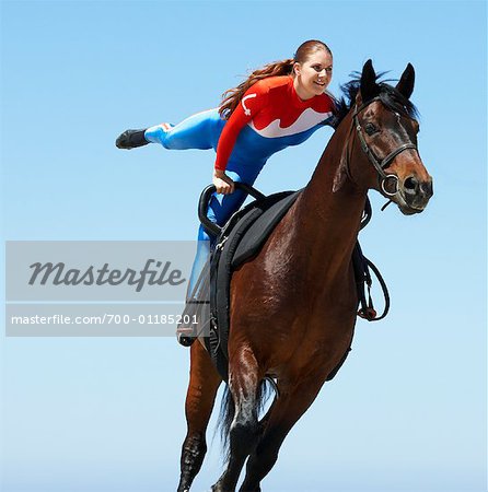 Circus Performer on Horse