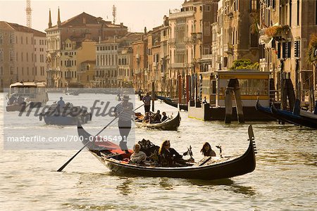 Gondola, Grand Canal, Venice, Italy