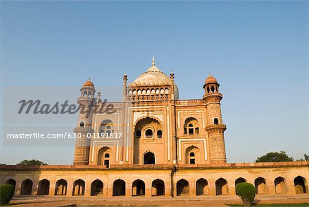 Fassade eines Denkmals, Safdarjung Grab, Neu Delhi, Indien