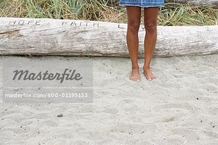 Femme à la plage
