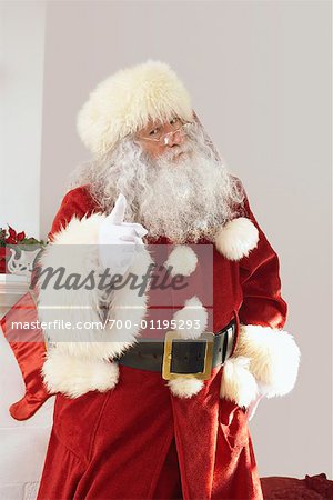 Porträt von Santa Claus