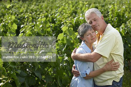 Couple in Vineyard