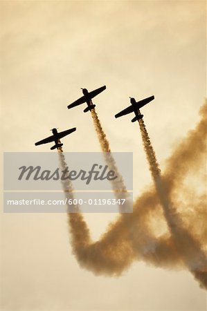 Planes Performing at Air Show