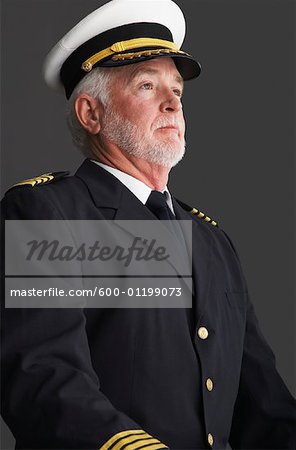 Portrait du capitaine de la marine
