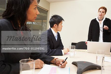Business People at Meeting