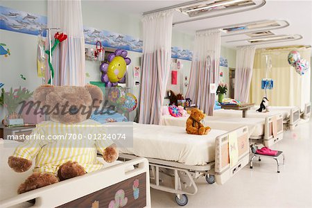 Kinderstation im Krankenhaus