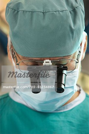 Close-up of Surgeon
