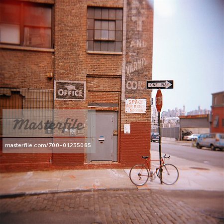 Straßenecke, Brooklyn, New York, USA