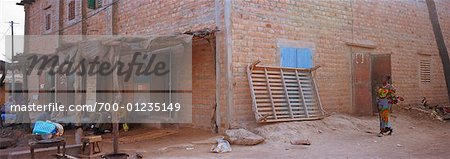 Extérieur du bâtiment, Bamako, Mali, Afrique