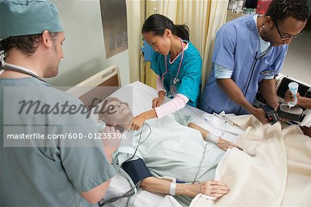 Medical Team Treating Patient