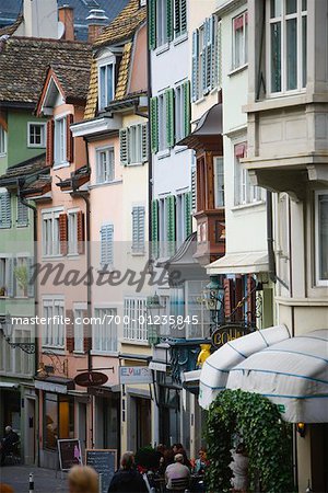 Row of Shops, Zurich, Switzerland