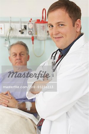 Doctor and Patient in Hospital