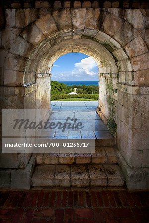 Stone Archway, Rose Hall, Montego Bay, Jamaica