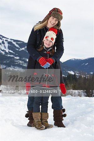 Portrait of Mother and Daughter