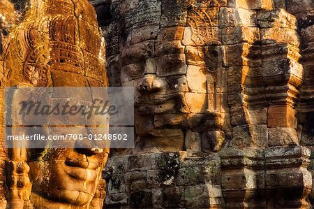 Temple du Bayon, Angkor Thom, Siem Reap, Cambodge