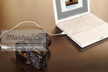 Camera Connected to Laptop