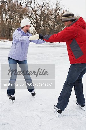Couple Skating