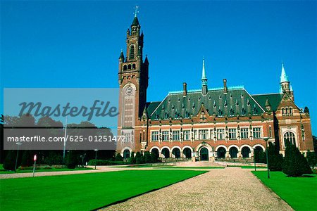 Facade of a palace, The Hague, Netherlands