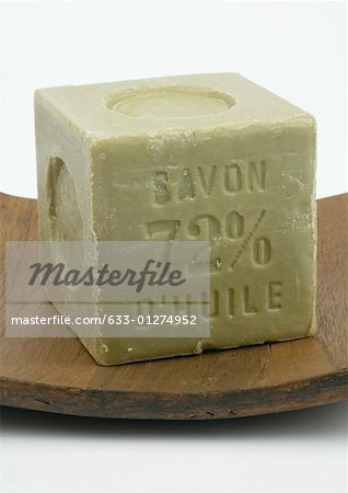 Block of french soap
