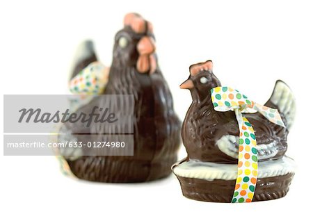 Chocolate chickens