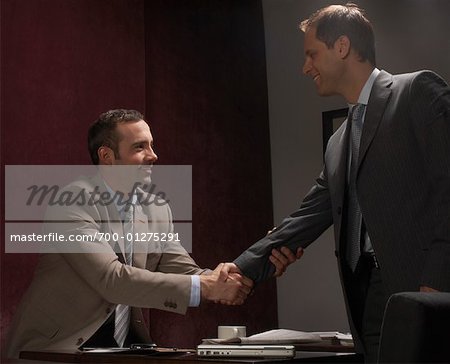 Businessmen Shaking Hands