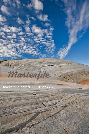 Layered Rock at Andrew Gordon Bay, Baffin Island, Nunavut, Canada