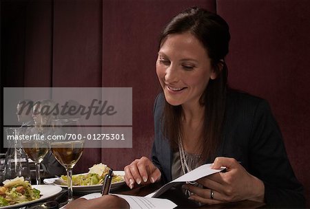 Business People in Restaurant