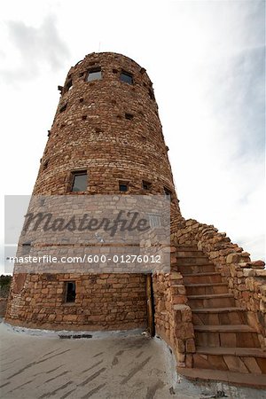 Desert View Watchtower, South Rim, Grand Canyon, Arizona, Etats-Unis