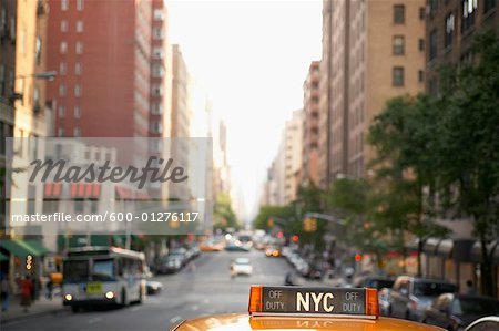 Taxi in New York City, New York, USA