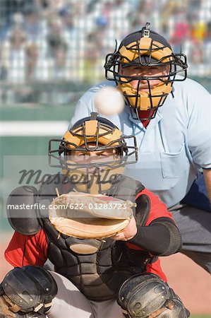 Catcher and Umpire