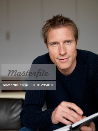 Portrait of Man with Appointment Book