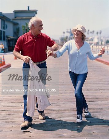Couple sur le quai