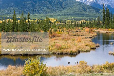 Vermillion Lakes, Banff National Park, Alberta, Canada