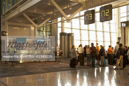 Boarding Gate, Toronto Pearson International Airport, Toronto, Ontario, Canada