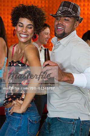 Couple Dancing in Nightclub
