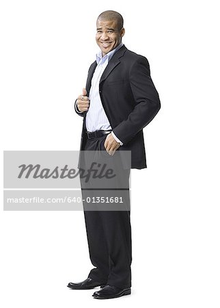 Portrait of a businessman smiling