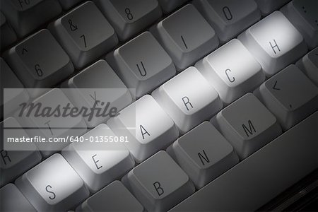 Clavier avec recherche a mis en évidence