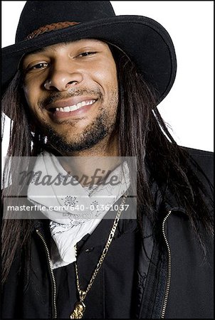 Portrait of a young man smiling