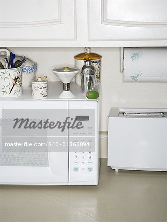 Interior of a domestic kitchen