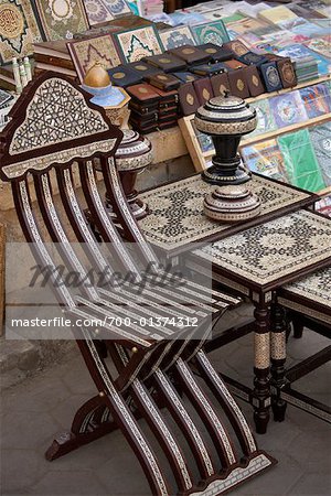Artisanat à vendre, le Caire, Egypte