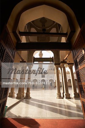 Mosquée Al-Azhar, le Caire, Egypte