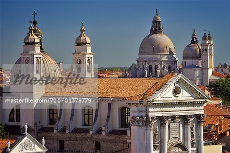 Church Domes, Venice, Italy