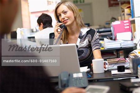 People Working in Office