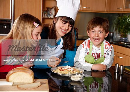 Kinder Spaghetti Kochen