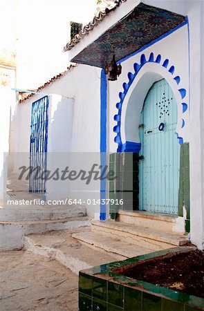 Entrance to Moroccan building