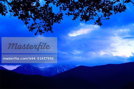 Paysage de montagne, Pavliani, Grèce