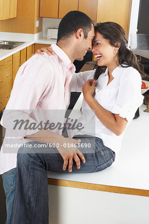 Couple in Kitchen Couple in Kitchen