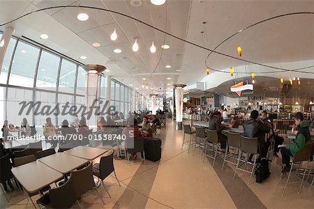 Airport Food Court, Toronto Pearson International Airport, Toronto, Ontario, Canada