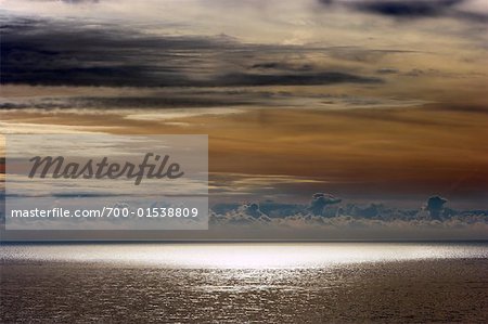 Sky and Sea, Devon, England, United Kingdom