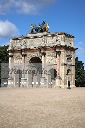 Arc de Triomphe du Carrousel, Paris, Frankreich